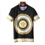 collection de polos tee shirts versace round medusa noir